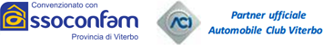 ACV - Partner ufficiale Automobile Club Viterbo - Associazione Consumatori e Famiglie